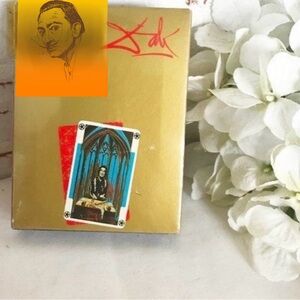 1987 SALVADOR DALI (1 Card) RARE IN Framed Collectors Hard Case